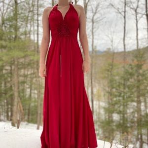 Gorgeous red/pink tank dress